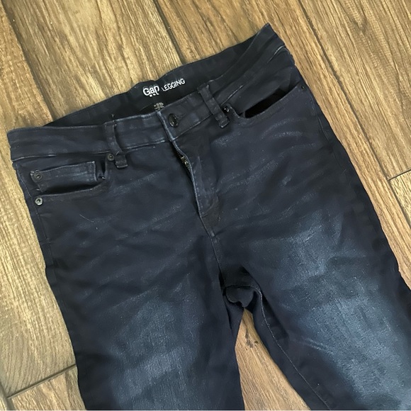 Gap dark blue jean leggings - Picture 2 of 5